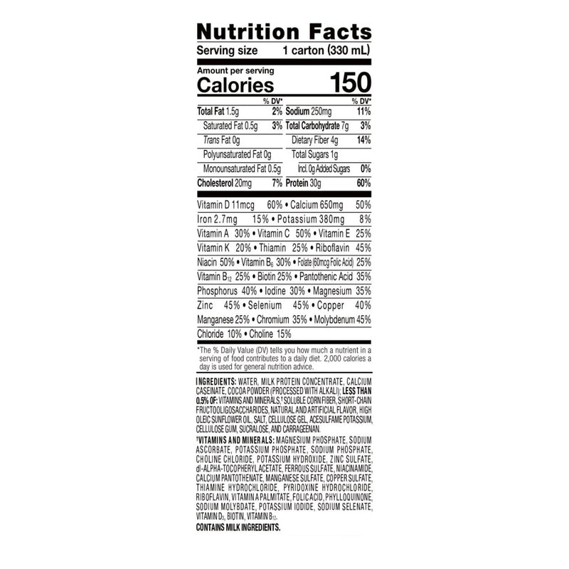 Abbott Nutrition Ensure Max Protein Nutrition Shake, Chocolate, 11-ounce carton (12/CS) 