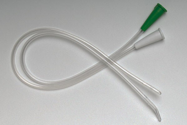 Urethral Catheter Easy Cath Straight Tip Uncoated PVC 12 Fr. 7 Inch Length (Box of 50)