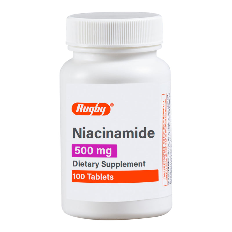 Rugby 500-mg Niacinamide Dietary Supplement (Bottle of 100)