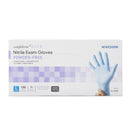 McKesson Brand McKesson Confiderm 6.5CX Nitrile Extended Cuff Length Exam Glove, Large, Blue (1000/CS) 