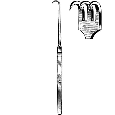 Sklar Rigid Dermal Retractor - 22-9126