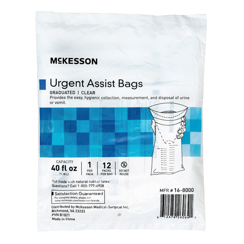 McKesson Brand McKesson Urgent Assist/Emesis Bag, Clear (240/CS)