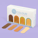 TruColour Beige / Olive / Brown / Dark Brown Adhesive Strip, 1 x 3 Inch (100/BX)