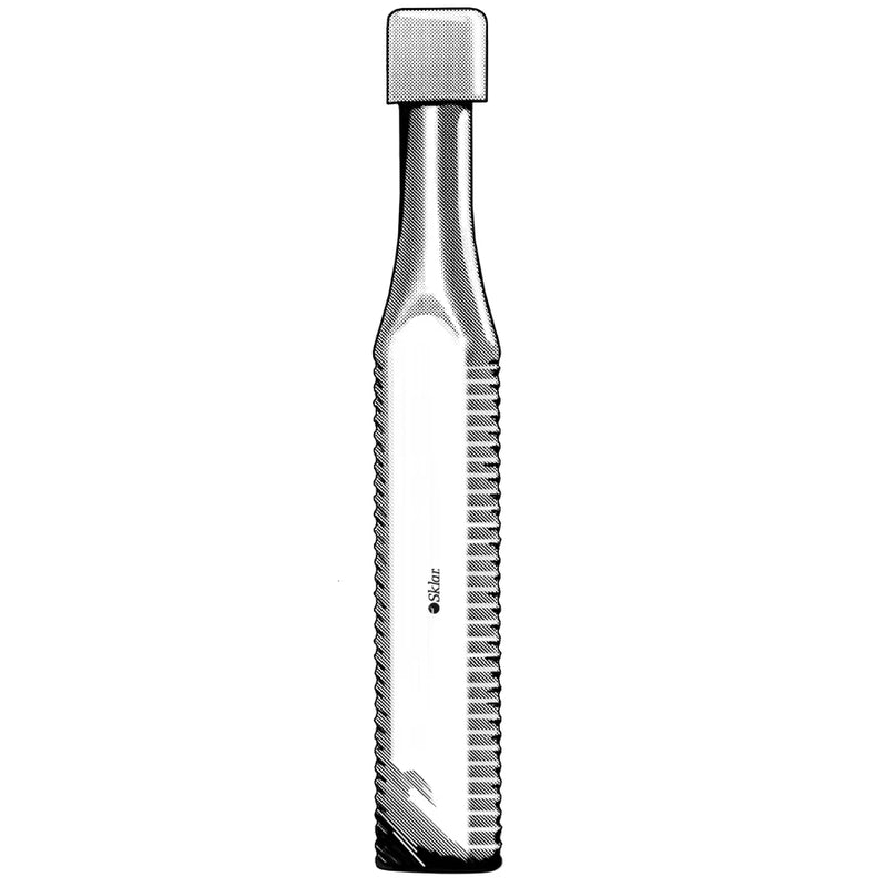 Sklar Bone Impactor / Compactor [Complete Instrument] 6 1/2", Straight, Round, Grid Pattern - 40-7312