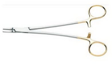 BR Surgical RYDER Needle Holder, left handed, 5" TC 