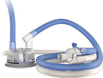 Ventilator Circuit Evaqua 2 Expandable Tube 60 Inch Tube Dual Limb Adult Without Breathing Bag Single Patient Use Heated Circuit