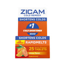 Zicam Cold Remedy RapidMelts Tablets Citrus (Bottle of 25)