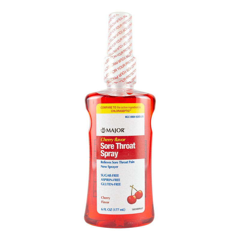 Major Pharmaceuticals Major Phenol Sore Throat Relief, 6-ounce spray bottle 