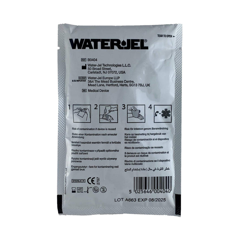 Water-Jel First Responder Burn Dressing, 4 x 4 Inch