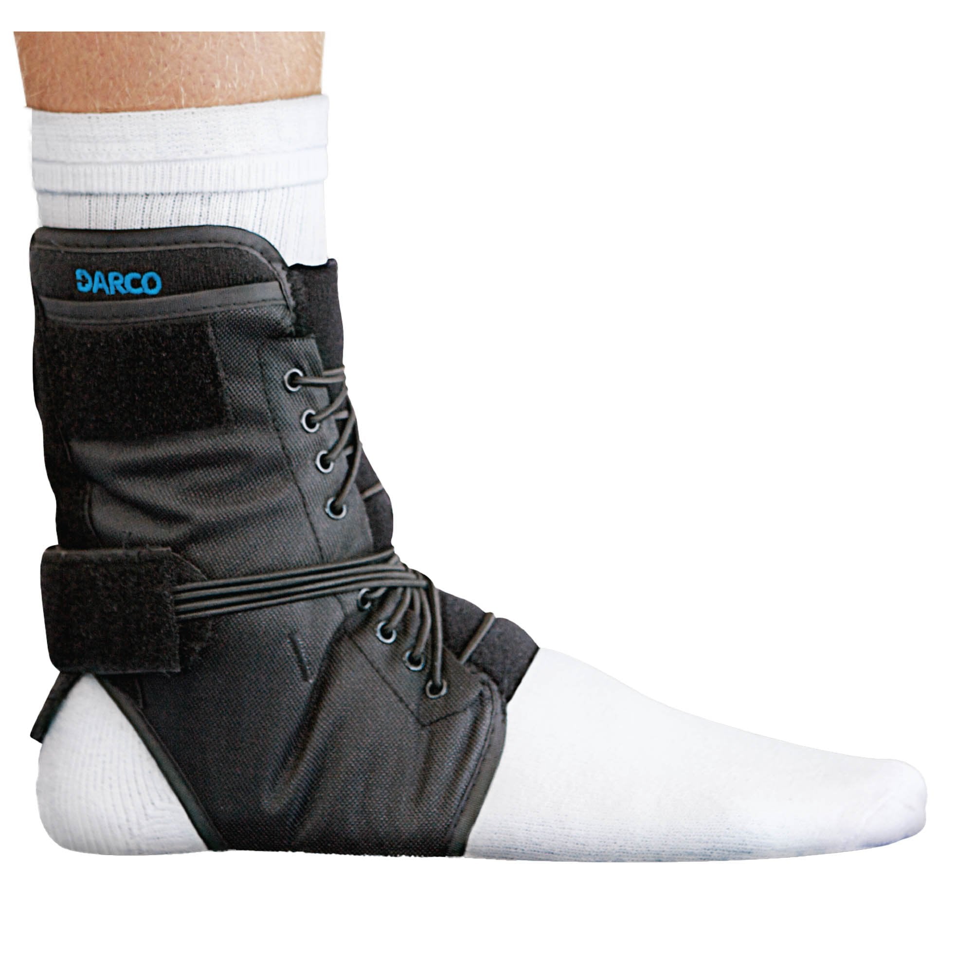Darco International Darco Web Ankle Brace, Bungee / Hook and Loop Strap Closure, Medium (36/CS) 