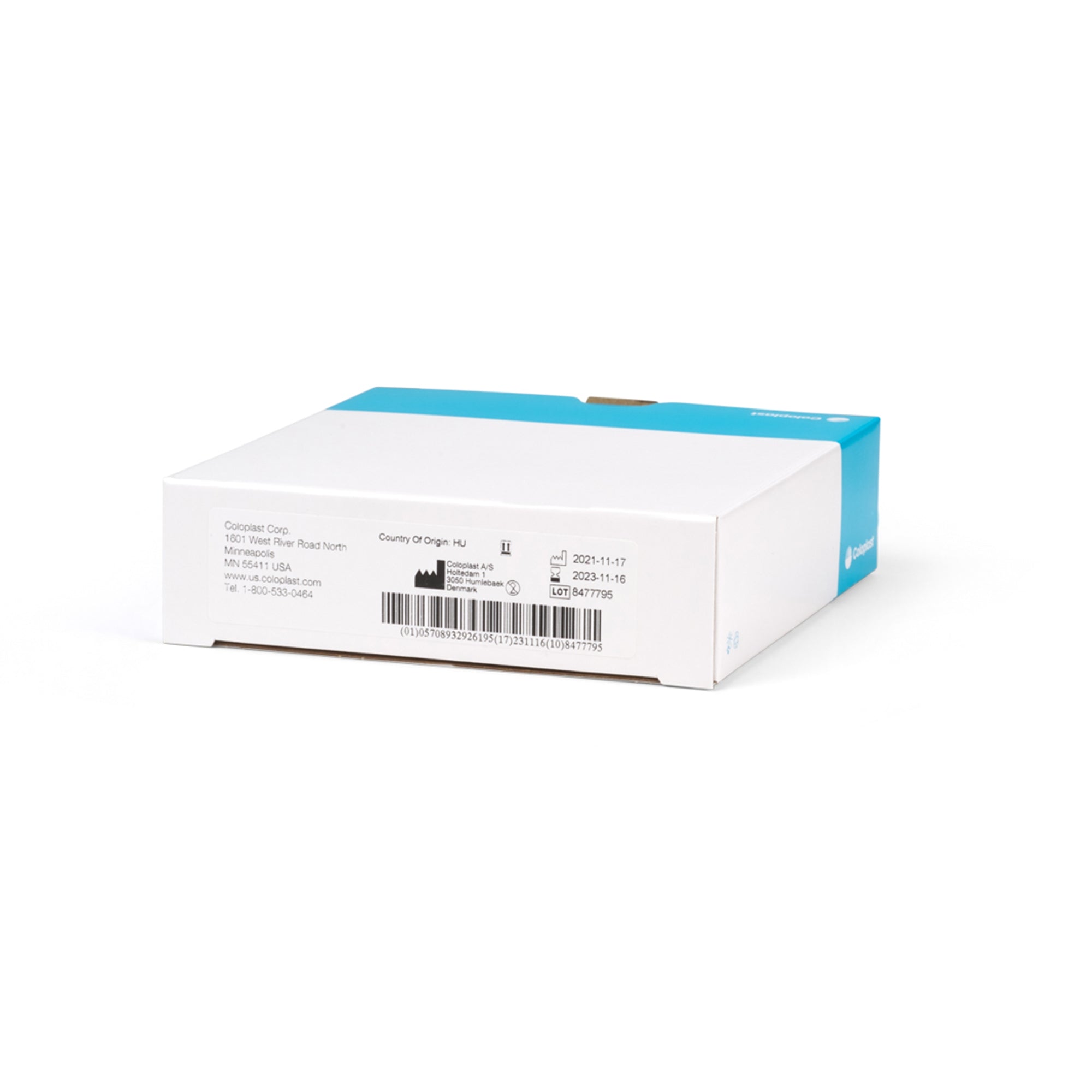 Coloplast SenSura Mio Click Ostomy Barrier, 28 mm Stoma, Green Match (5/BX) 