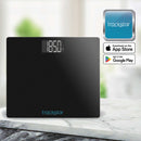 Floor Scale Trackstar Digital Display 550 lbs. / 250 kg Weight Capacity Black Battery Operated 