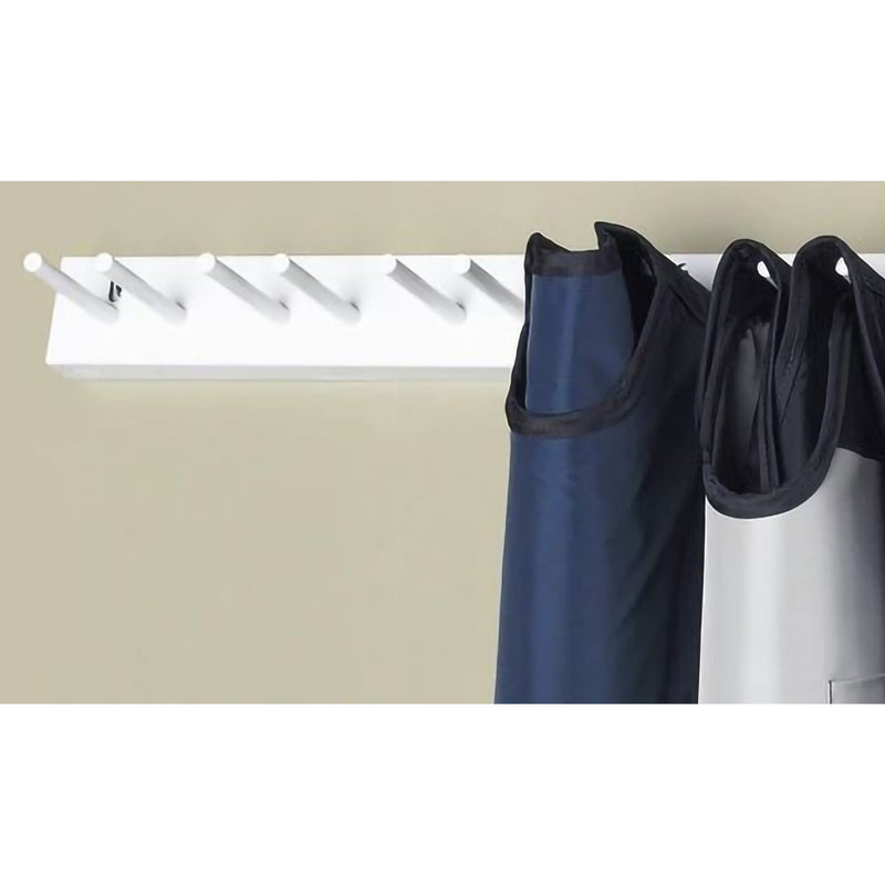X-Ray Apron Peg Rack Wall Mounted 18 Pegs (Case of 500)