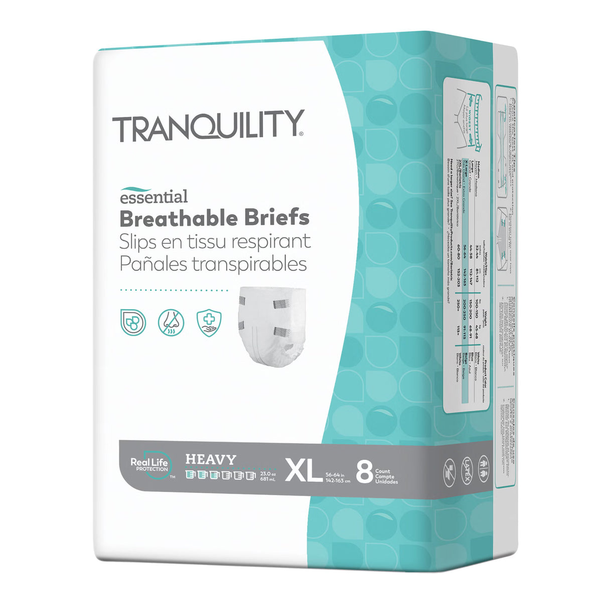 Tranquility Essential Heavy Incontinence Brief, Extra Large (Case of 64)