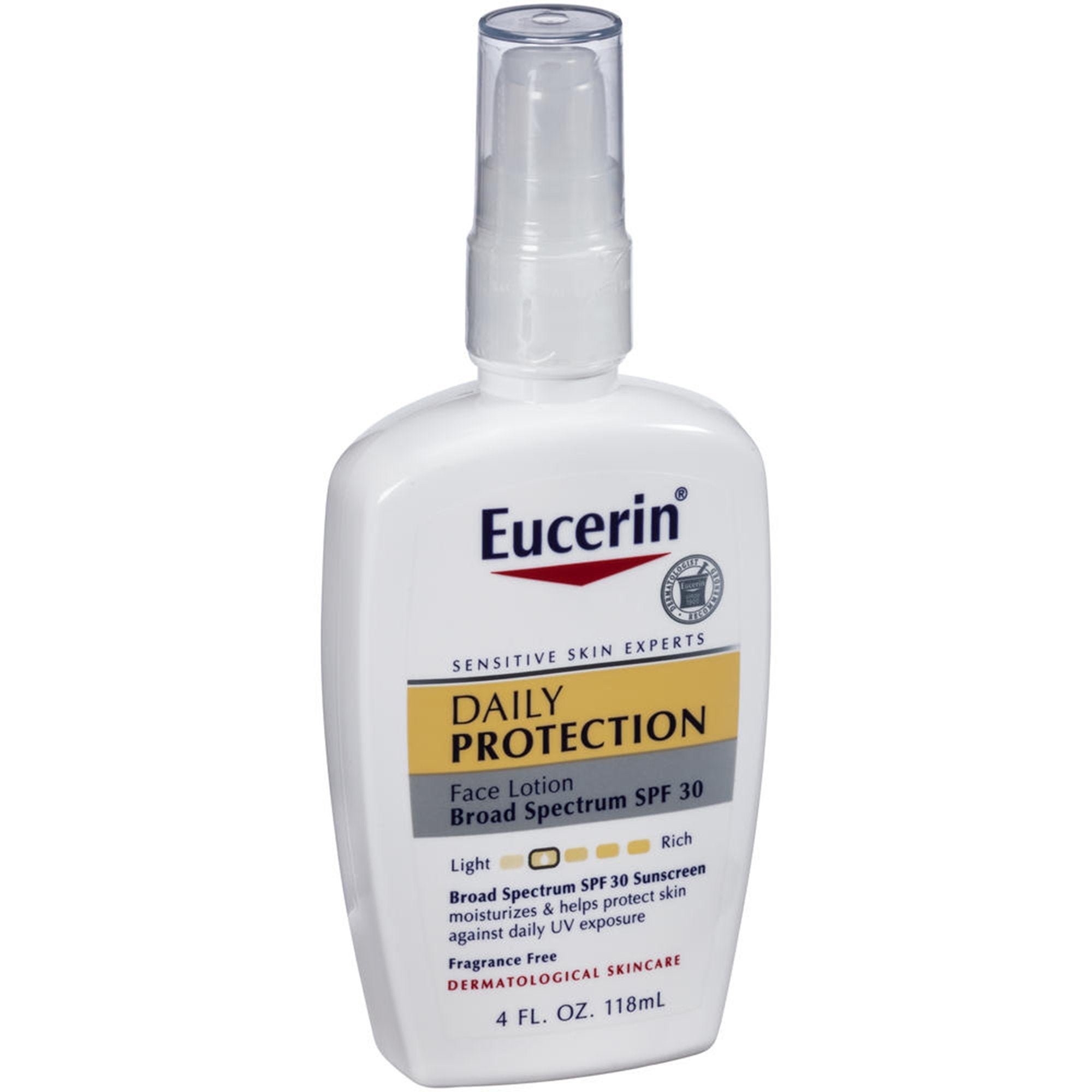 Sunscreen Eucerin SPF 30 Lotion 4 oz. Pump Bottle 