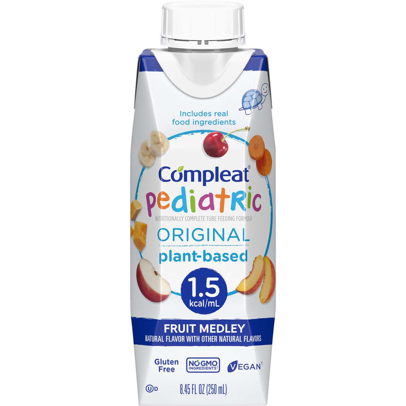 Compleat Pediatric Original 1.5 Fruit Medley, 8.45-ounce Reclosable Carton (Case of 24)