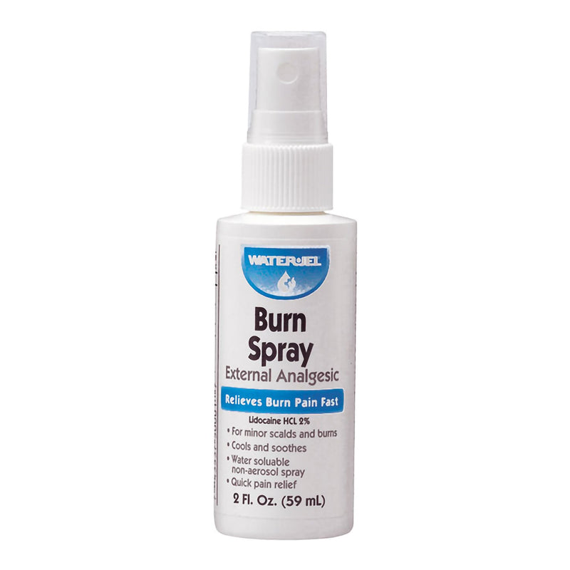 Water Jel Lidocaine Burn Relief, 2-ounce spray bottle (Case of 24)