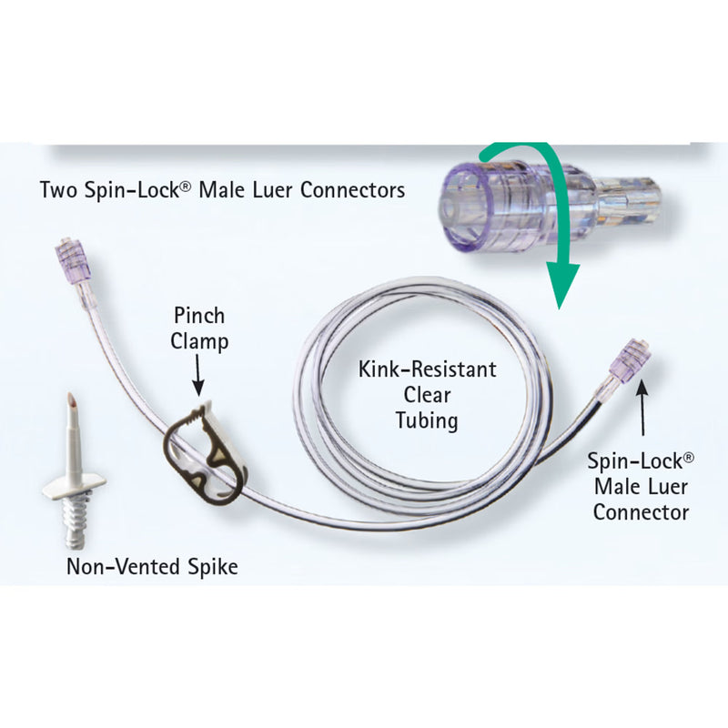 SPIN-LOCK Connection Set ACCEL For ACCEL 600 mL and 1,000 mL Evacuated Drainage Bottles