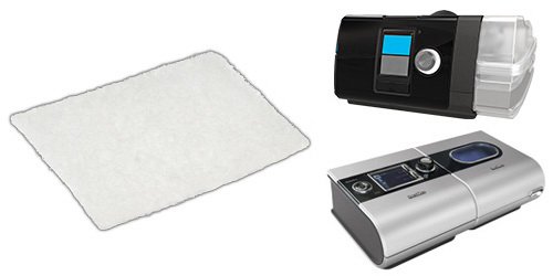 CPAP Filter S9 and AirSense 10 Hypoallergenic Disposable @#$FILTER_UNIT_OF_MEASURE_ATTR$#@White No Tab 