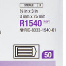Solventum Corporation 3M Steri-Strip Skin Closure Strips, nonwoven Material, Reinforced Strip, White (200/CS) 