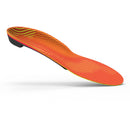 Runner Orthotic Insole Carbon Fiber / Foam / Nylon Women 12.5 and up / Men 11.5 to 13 Black / Orange / Yellow (Pair)