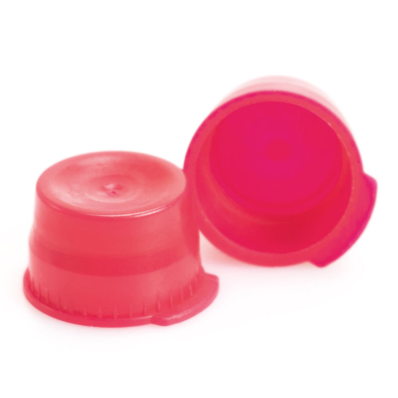 McKesson Red Tube Closure, 13 mm (Bag of 1000)
