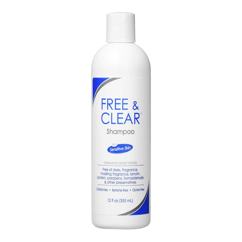 Shampoo Free & Clear 12 oz. Flip Top Bottle Unscented (Each)