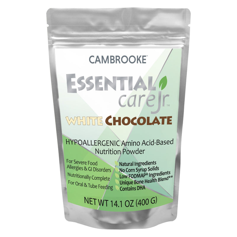 Essential Care Jr Amino Acid–Based Nutrition Powder, Chocolate, 14.1-oz. pouch (Case of 6)