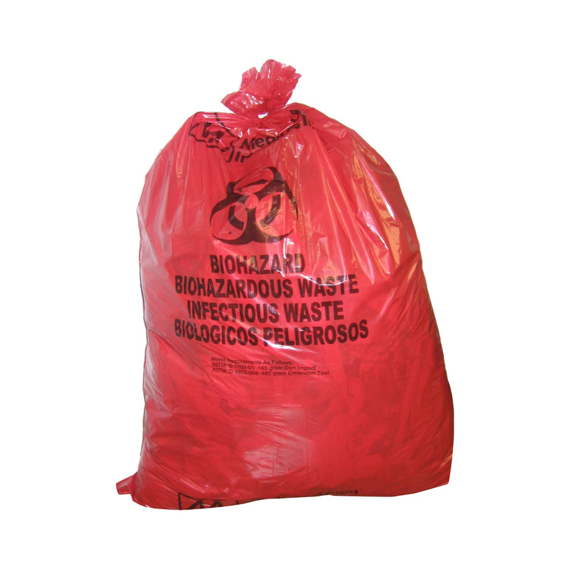 McKesson Biohazard Waste Bag, 30 gallon Capacity, 30 x 36 Inch (Case of 250)