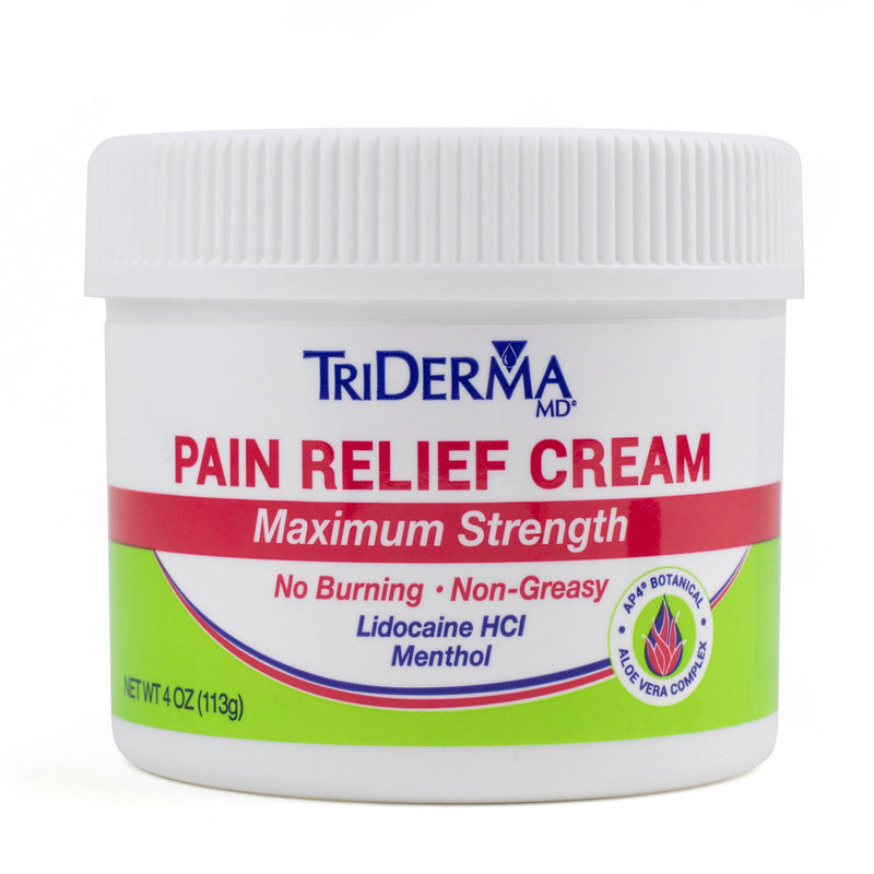 TriDerma MD Lidocaine / Menthol Topical Pain Relief (Case of 64)