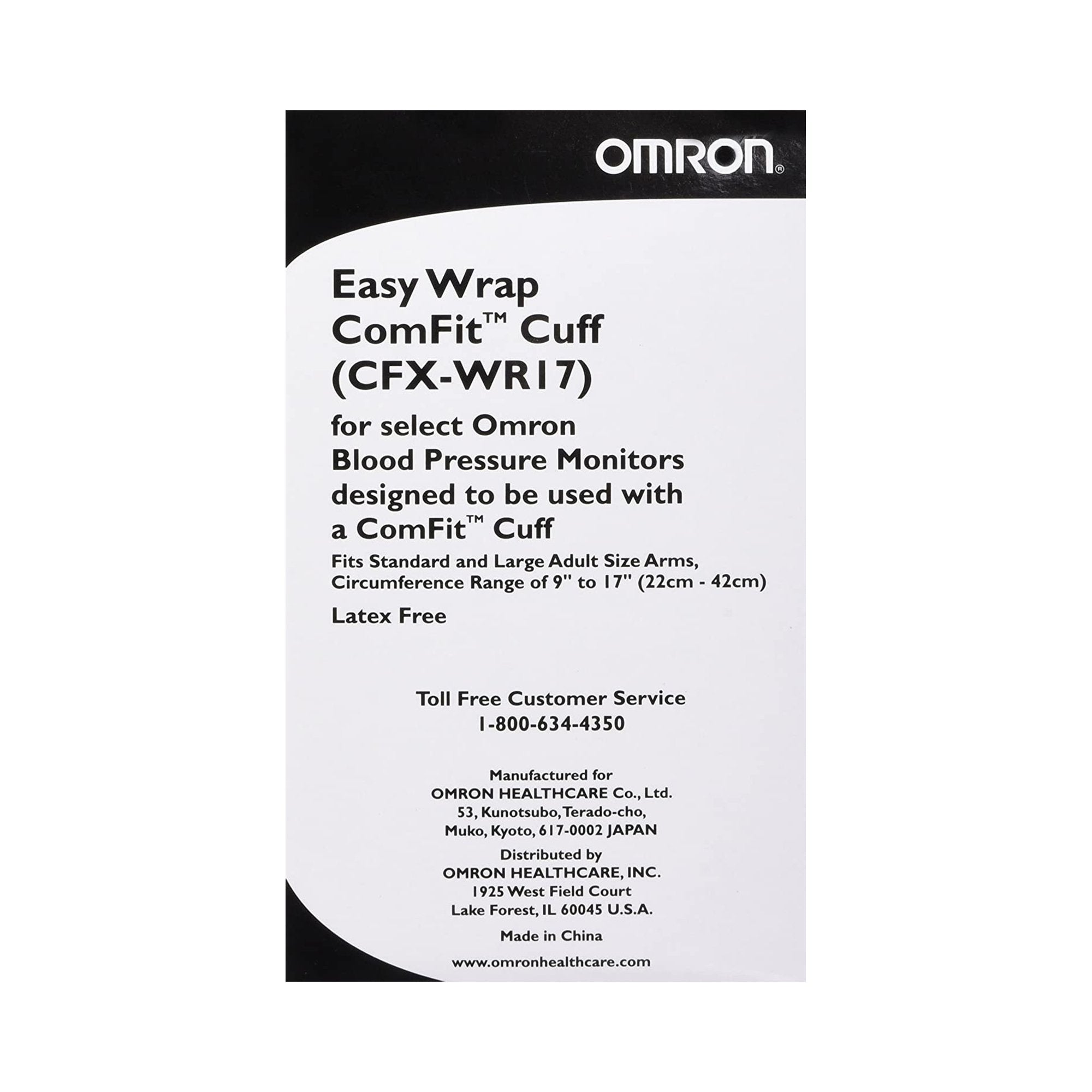 Emerson Healthcare Omron Easy-Wrap ComFit Cuff 