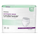 McKesson Brand McKesson Extended Wear Maximum Absorbency Underwear, Medium (64/CS) 