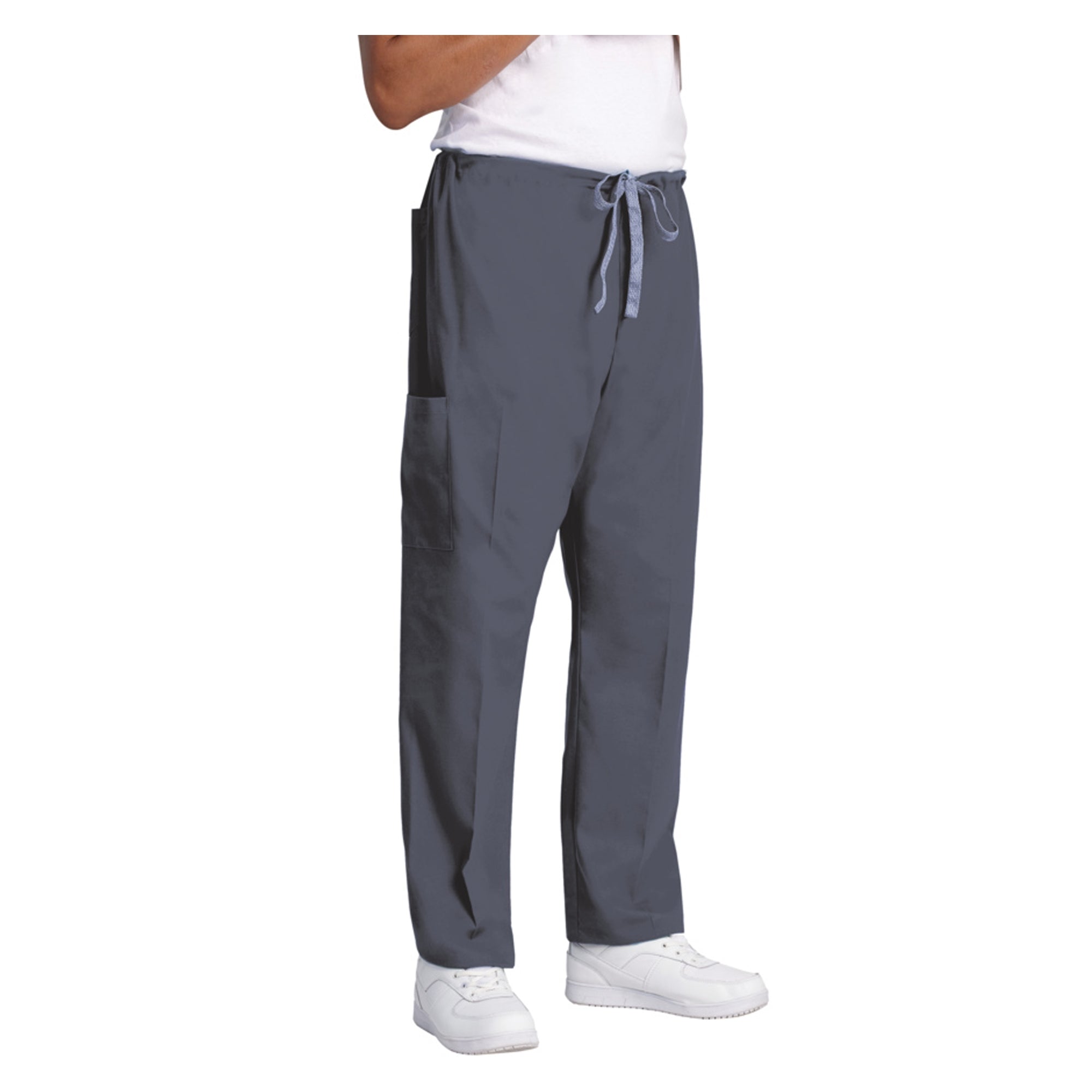 Scrub Pants Fashionpoplin Cargo X-Small Pewter Unisex 