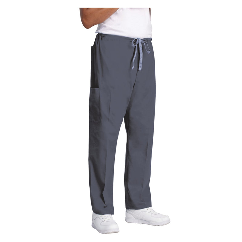 Scrub Pants Fashionpoplin Cargo X-Small Pewter Unisex 