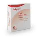Ferris Manufacturing PolyMem Pink / White Adhesive Strip, 1 x 3 Inch (100/CS)