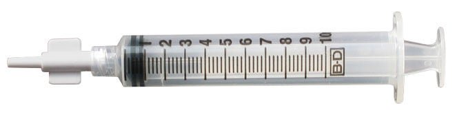 Syringe Adapter Winged Luer For Direct G&J Port Access 10 mL Syringe (Box)