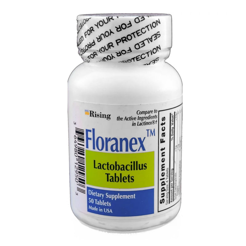Floranex Lactobacillus Tablets Probiotic Dietary Supplement (Carton of 50) 