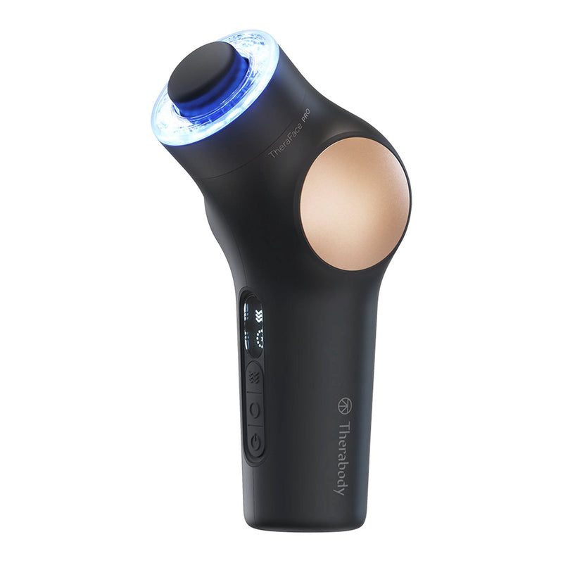 Therabody Inc TheraFace Pro Hand-Held Face Massager & Cleanser, Black 