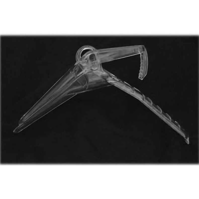 Vaginal Speculum Monarch NonSterile Plastic Medium Smooth Rigid Blades with 6 Self Locking Positions Disposable Without Light Source Capability