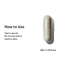 Sleep Aid THORNE 30 per Bottle Capsule 200 mg Strength