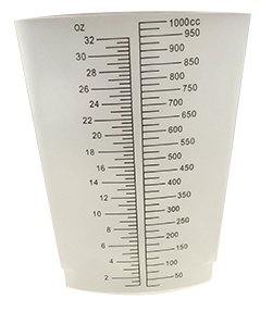 GRADUATE TRIANGULAR 32 OZTRANSLUCENT 200/CS