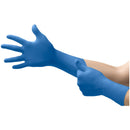 Microflex Medical SafeGrip Latex Extended Cuff Length Exam Glove, Small, Blue (500/CS) 