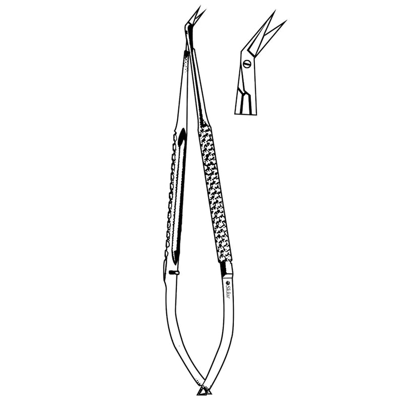 Sklar Toledo Vascular Micro Scissors - 98-9416 