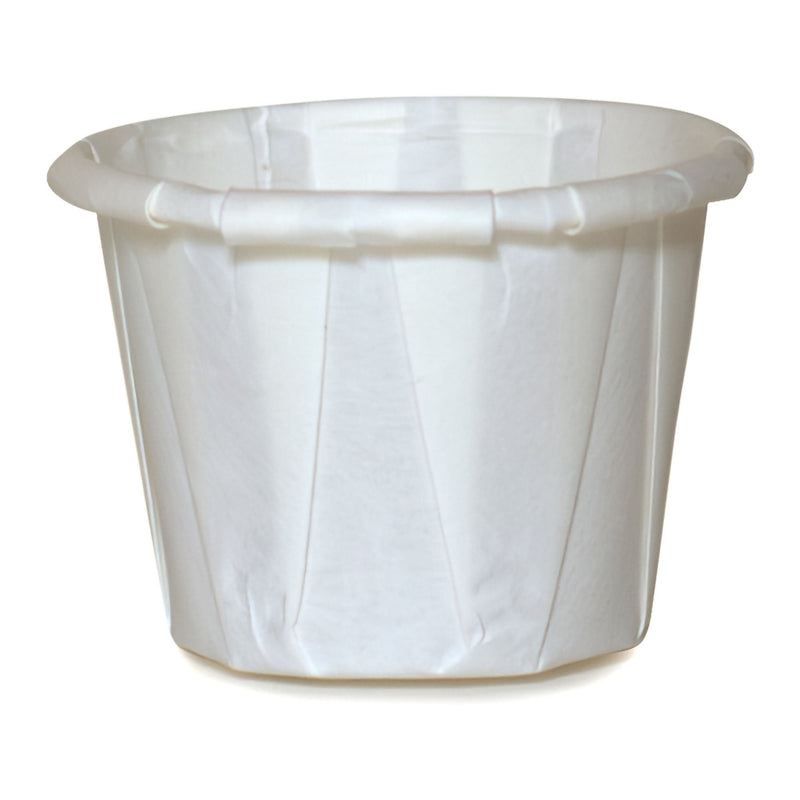 McKesson White Paper Soufflé Cup, 0.75-ounce Capacity (Case of 5000)