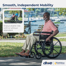 drive Cruiser III Lightweight Wheelchair, 18-inch Seat Width (Each)