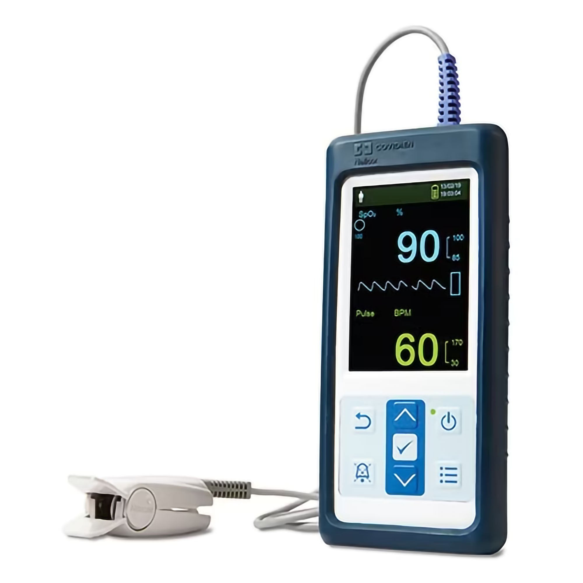 Handheld Pulse Oximeter Nellcor Adult Battery Operated LCD Display 