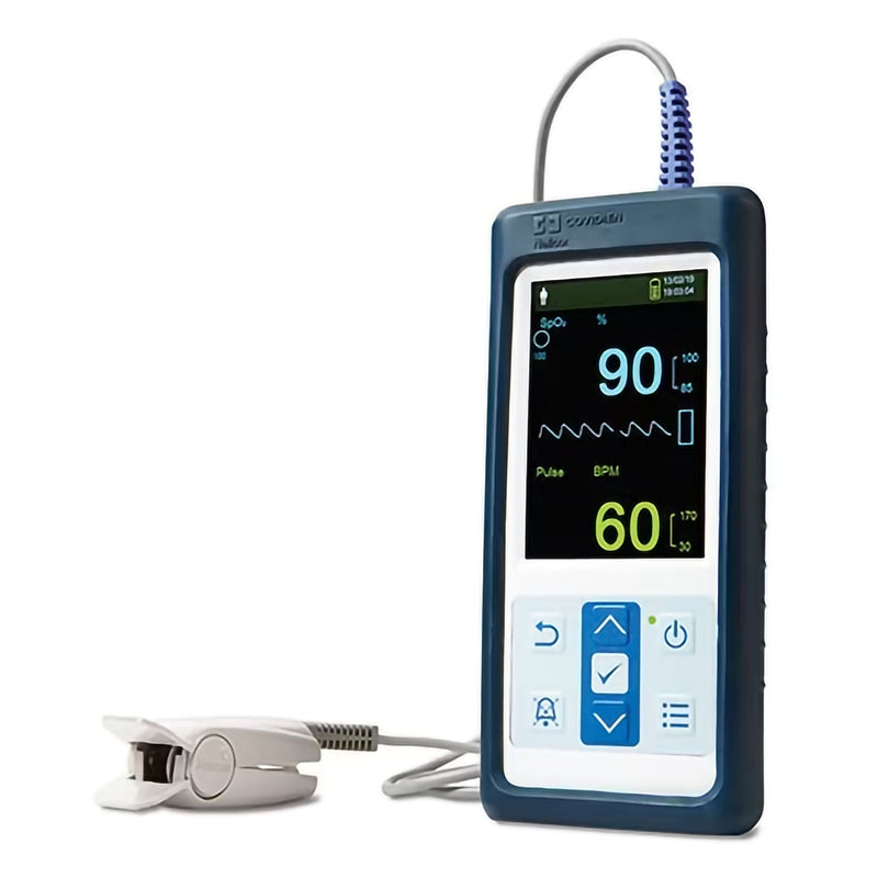 Handheld Pulse Oximeter Nellcor Adult Battery Operated LCD Display 