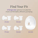 Wearable Electric Breast Pump DiscreetDuo Flow (Case of 8)
