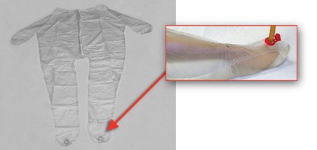 LDI Mort-Port Post Mortem Unionall, X-Large (24/CS) 