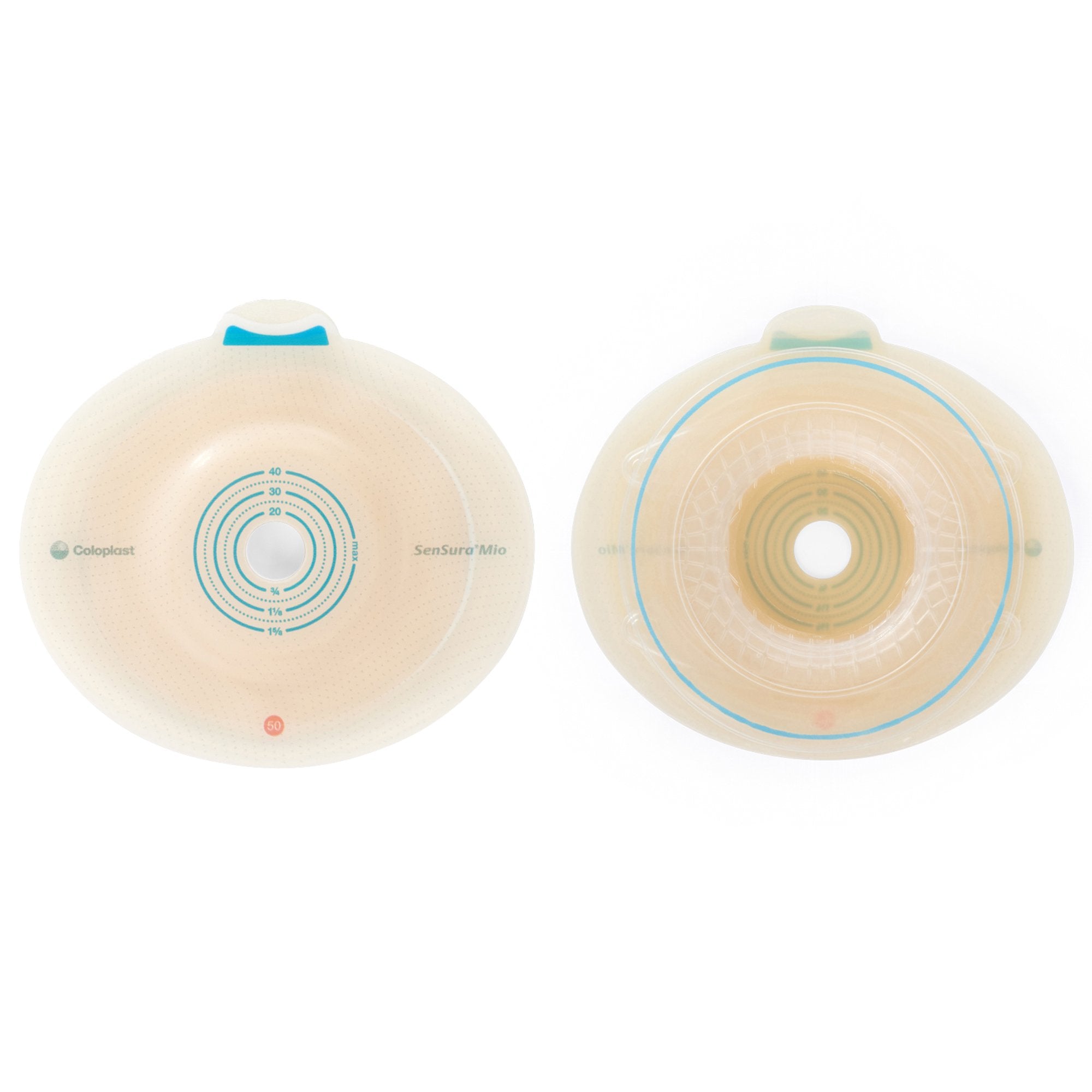 Coloplast SenSura Mio Convex Ostomy Barrier, Trim to Fit 15 – 40 mm, Red Match (5/BX) 